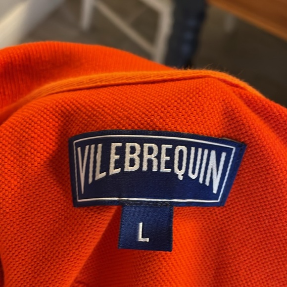 [VILEBREQUIN] COTTON CHANGING COLOR PIQUE POLO SHIRT - Size Large - Picture 7 of 7